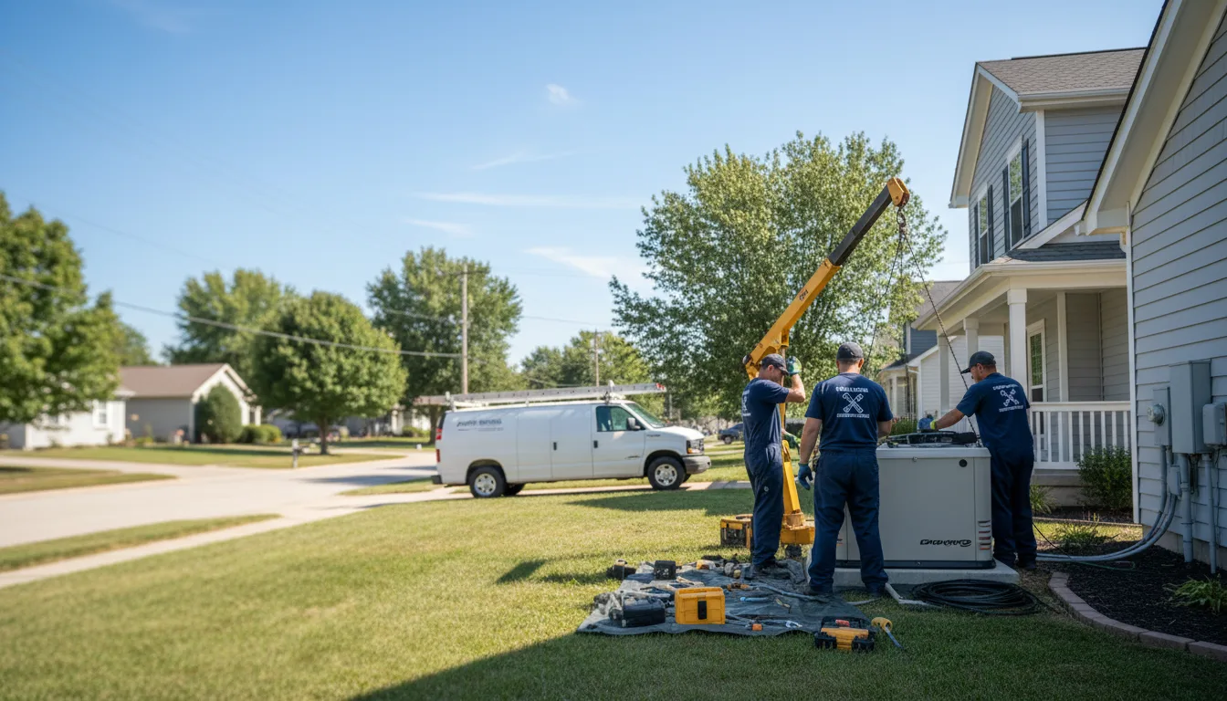 Generator Installation in Saline, LA near me